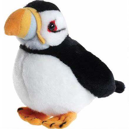 （代购）美国wild republic仿真海鹦puffin毛绒玩具公仔