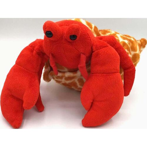 （代购）美国wild republic仿真寄居蟹hermit crab毛绒玩具公仔
