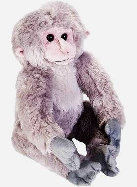（现货+包邮）仿真日本猕猴雪猴macaque毛绒玩具公仔