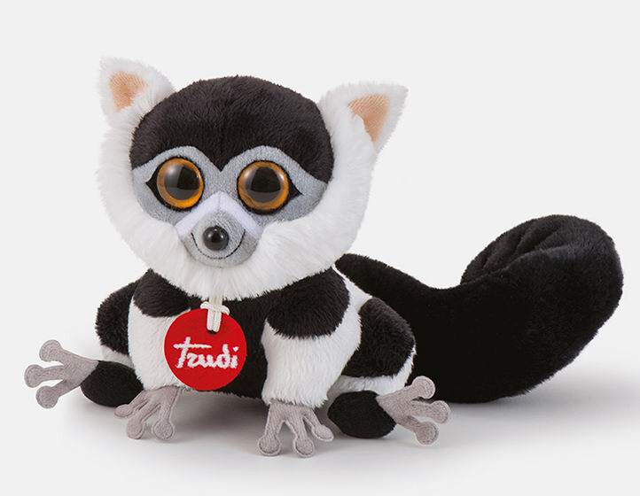 (现货包邮)zoo coffee马达加斯加黑白领狐猴毛绒玩具公仔