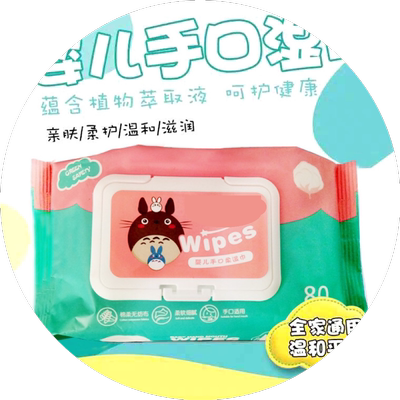 婴儿湿巾湿纸巾便携小包童大小迷你小学生护婴童女士大人尺寸可爱