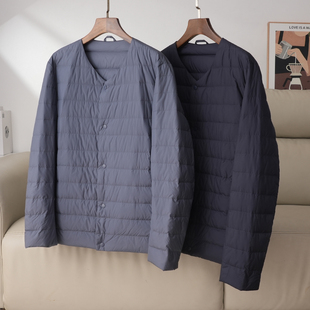 V领休闲外穿内搭羽绒服男 新款 撤柜款 轻便保暖舒适百搭外套男士