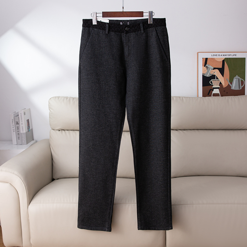 外贸撤柜商务通勤修身直筒休闲裤