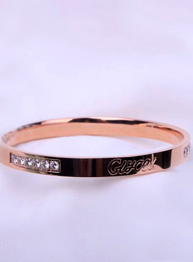 大气风学生送朋友纯银手镯