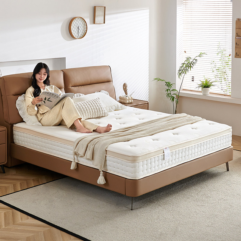 【24年春棠系列】麒麟正品独袋弹簧家用两用席梦思乳胶床垫,住宅家具,弹簧床垫,淘宝优惠券,粉丝福利购,淘宝优惠卷