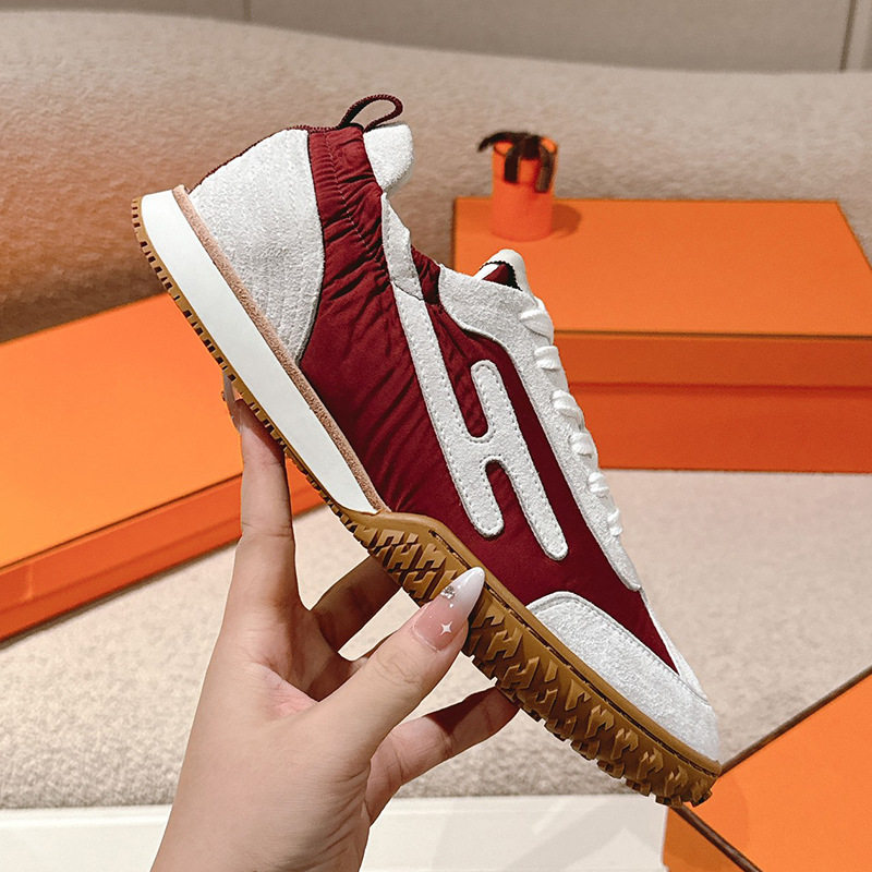 广州顶版高端复古阿甘鞋女真皮透气时尚运动休闲鞋轻软百搭德训鞋