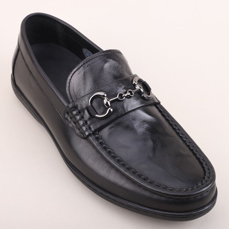 英伦老钱风豆豆鞋男2025新款一脚蹬懒人乐福鞋真皮轻软舒适休闲鞋