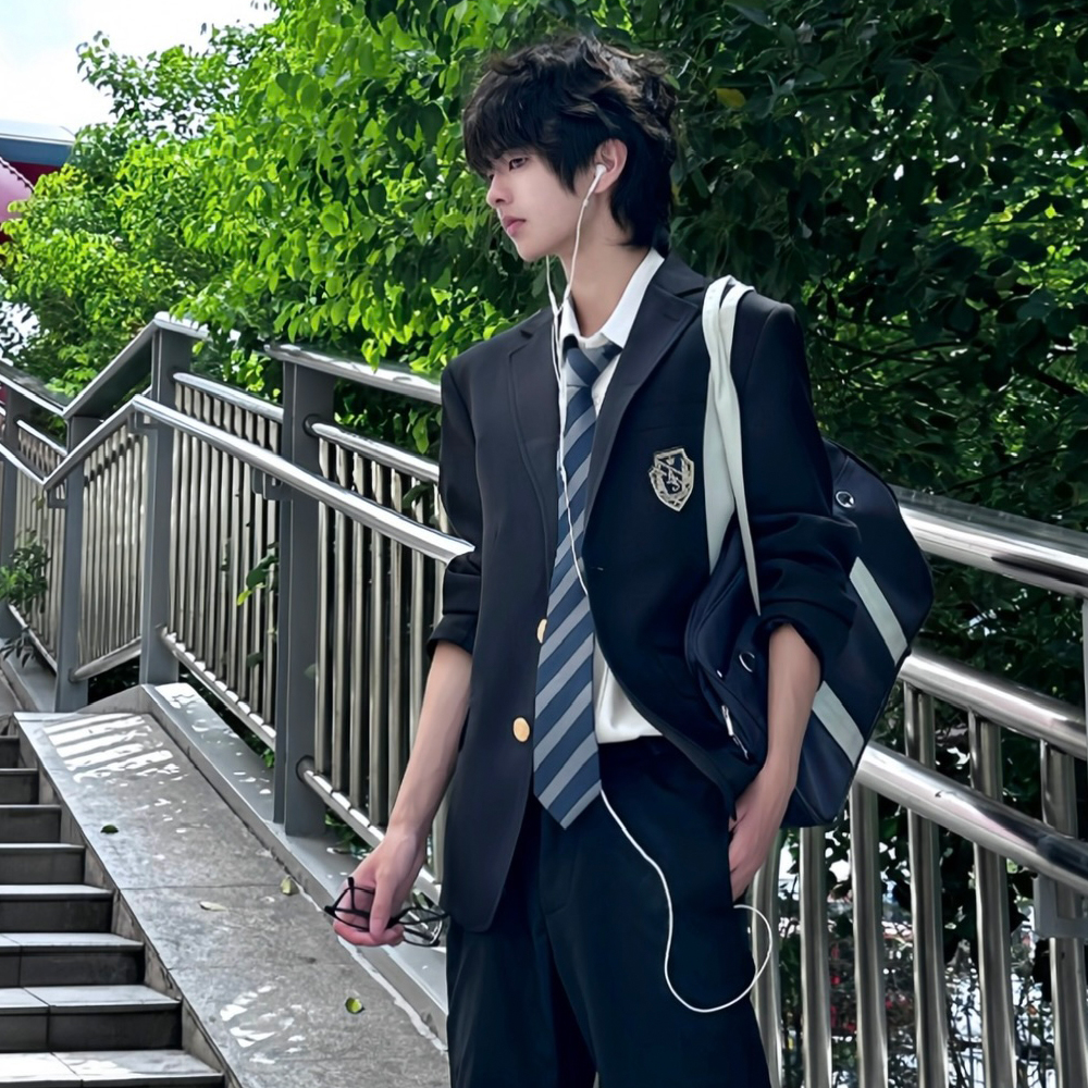 放学后的制服馆dk男生制服校供