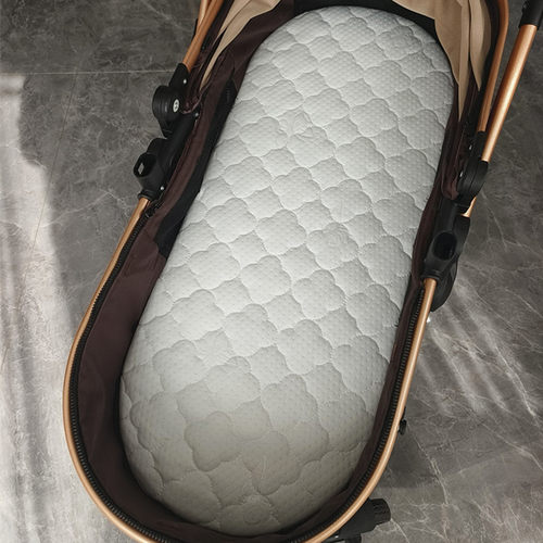 护脊婴儿推车睡板椭圆形车垫配件