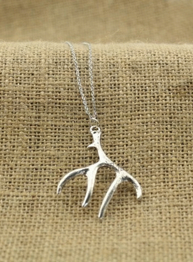 初恪银饰925纯女款手工定做项链