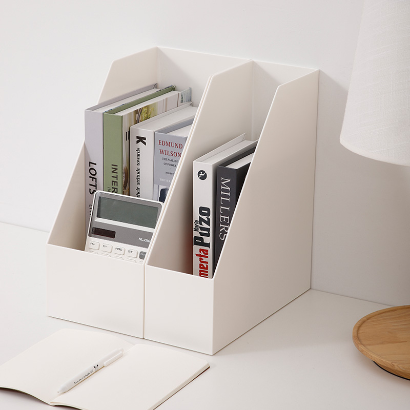 办公桌面收纳盒日式书本
