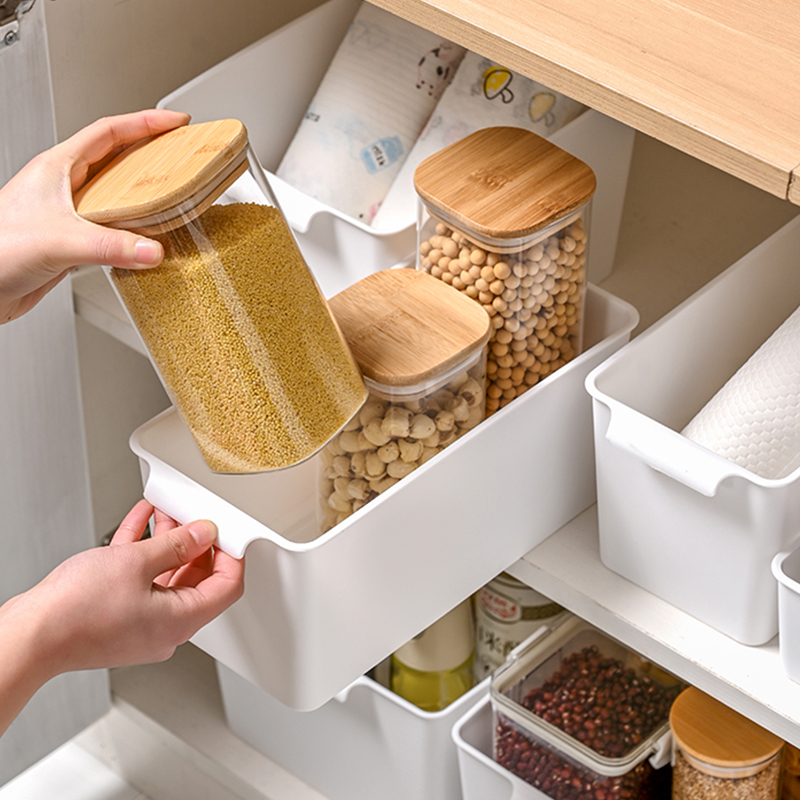 厨房橱柜收纳盒抽屉式储物盒