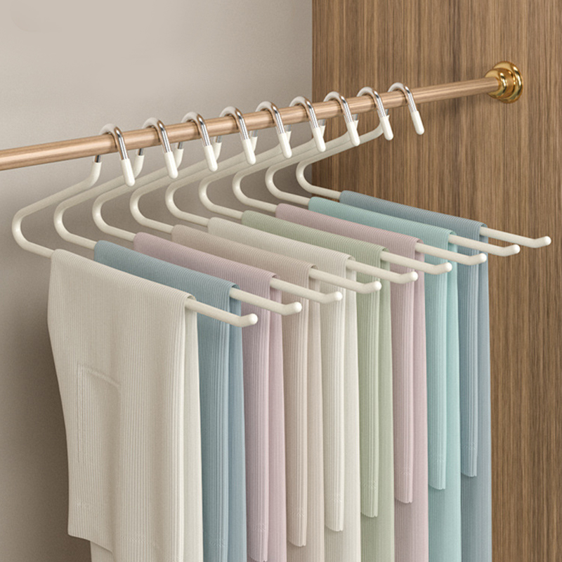 D+鹅型衣架无痕防滑挂衣物