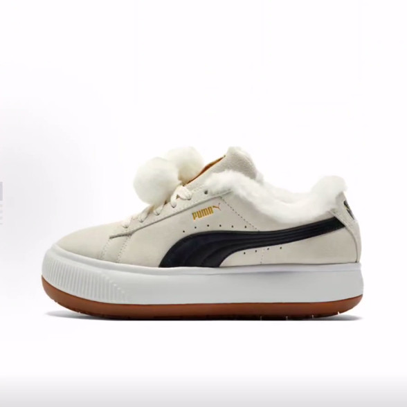 PUMA彪马 SUEDE MAYU Mayu Fur 低帮 板鞋 女款