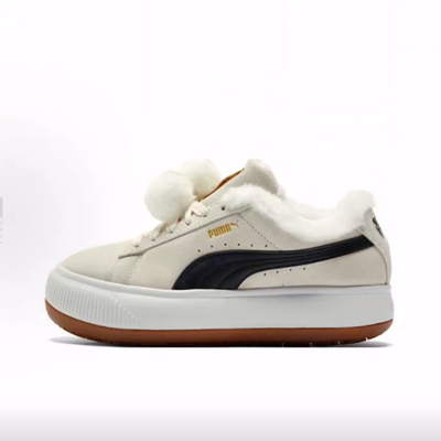 PUMA彪马 SUEDE MAYU Mayu Fur 低帮 板鞋 女款