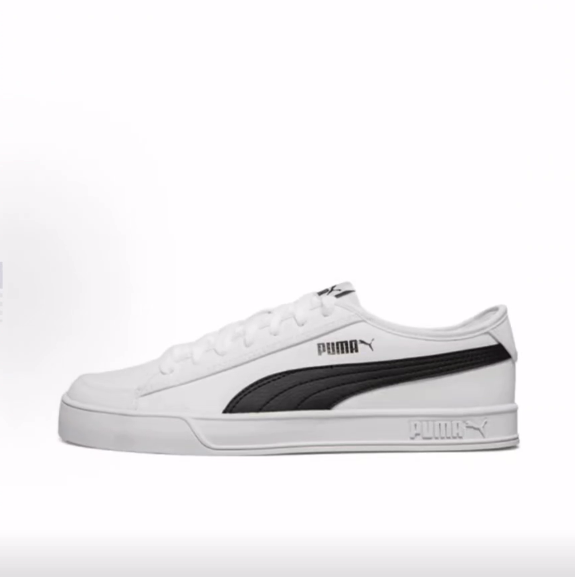 PUMA彪马 Smash v2 Vulc SL 合成革低帮 板鞋 男女同款