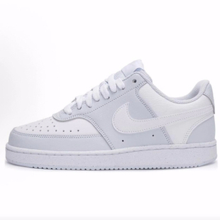 low Vision 低帮 板鞋 灰白 Nike 女款 Court
