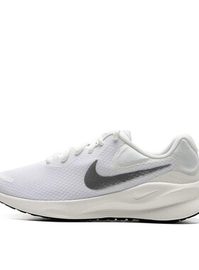 【布布】 Nike REVOLUTION 7 跑步鞋 白色 低帮 舒适轻便减震透气