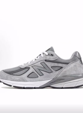 New Balance NB 990 V4 低帮 休闲城市通勤跑步鞋 男女同款