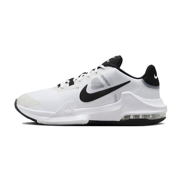 【布布】 Nike Air Max Impact 4 篮球鞋 白色 低帮 舒适