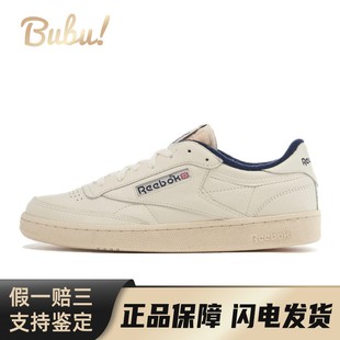 蓝色 VINTAGE Reebok CLUB 低帮 米色 白色 板鞋 布布