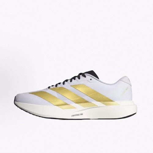 adidas Adizero Evo SL 舒适百搭 德国队配色 织物跑步鞋 男款