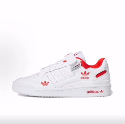 adidas originals FORUM Low 皮革 低帮 板鞋 男女同款
