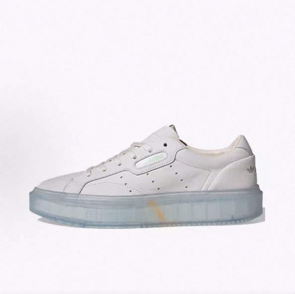 adidas originals Sleek 防滑 低帮 板鞋 女款