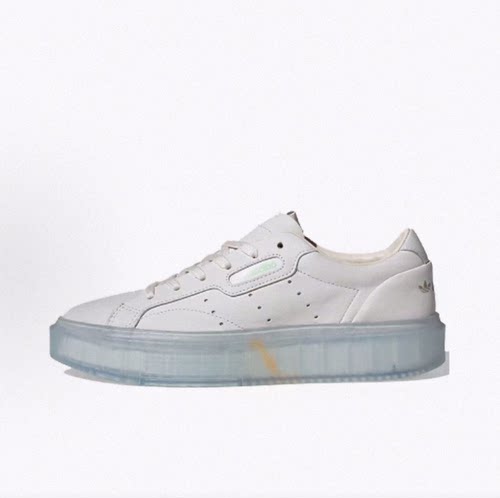 adidas originals Sleek 防滑 低帮 板鞋 女款