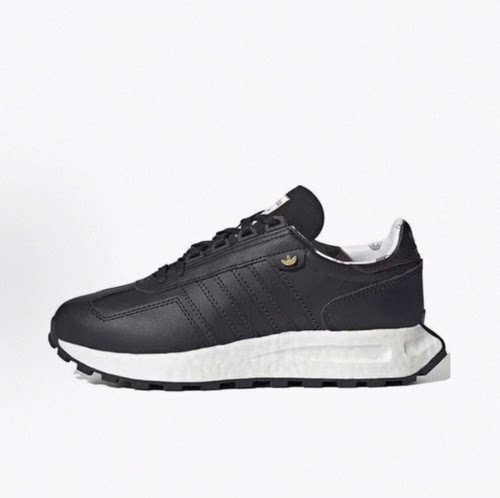 adidas originals Retropy E5 皮革  低帮 生活休闲鞋 女款