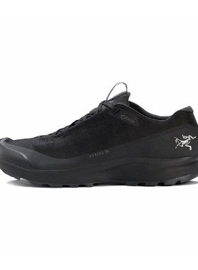 【布布】 Arcteryx AERIOS FL GTX 跑步鞋 黑色 低帮 户外 男款