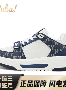 【布布】 MLB Chunky Liner 生活休闲鞋 青色 低帮 舒适百搭