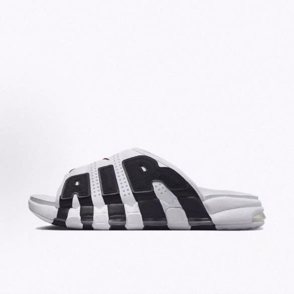 Nike Air More Uptempo 耐磨一字拖鞋 女款