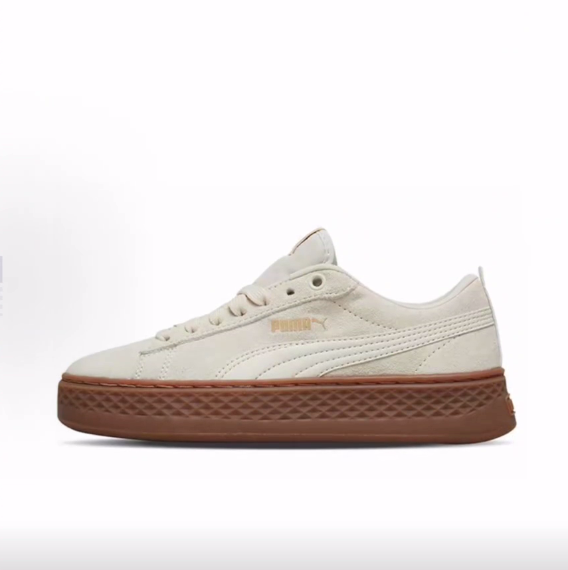 PUMA彪马 Smash Platform  SD 绒面革 低帮 板鞋 女款