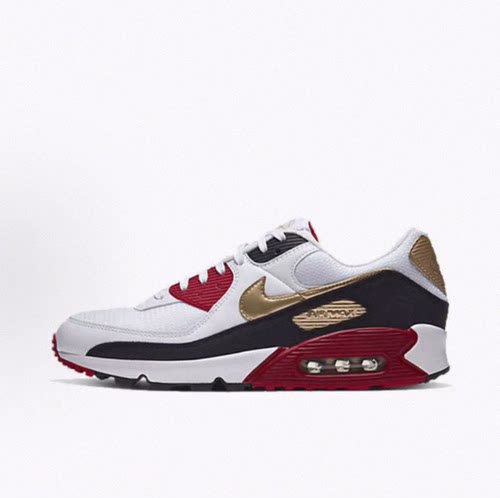 Nike Air Max 90  皮革 低帮 气垫跑步鞋 男款