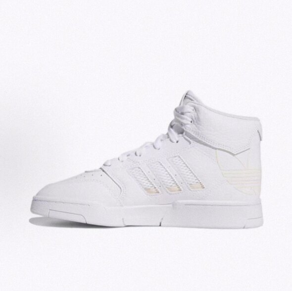 adidas originals Drop Step 合成革 高帮 板鞋 女款