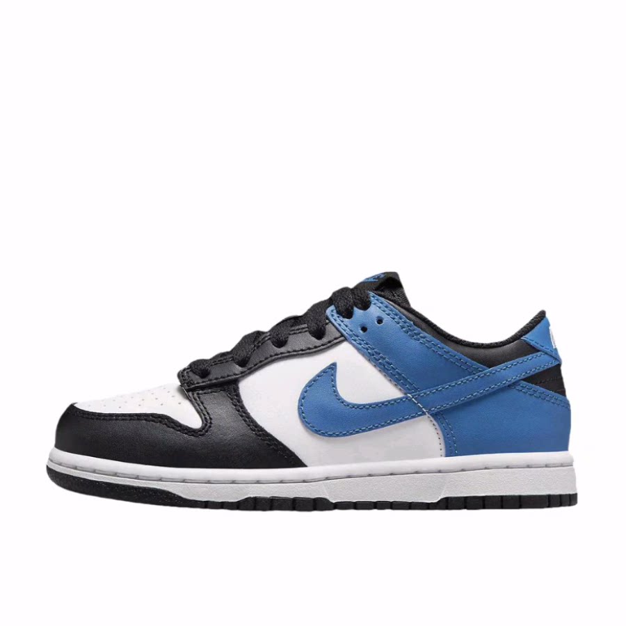 Nike Dunk 合成革 舒适百搭GS 低帮 板鞋 蓝色 男女同款