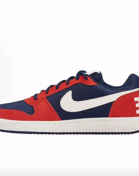 Nike Court Borough 百搭舒适 耐磨 低帮 板鞋 男款 红蓝色