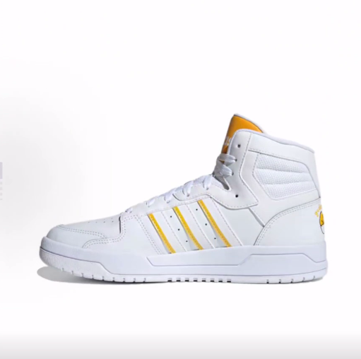 蛋黄哥 x adidas neo Entrap Mid 中帮 板鞋 男女同款