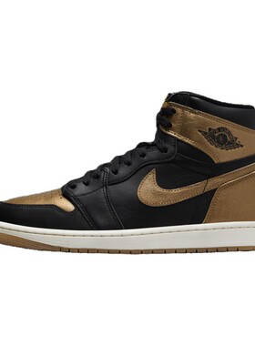 【布布】 Jordan 复古篮球鞋 黑色 高帮 Air 1 High OG 