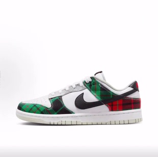 Plaid Retro 低帮 板鞋 Nike 男女同款 Dunk