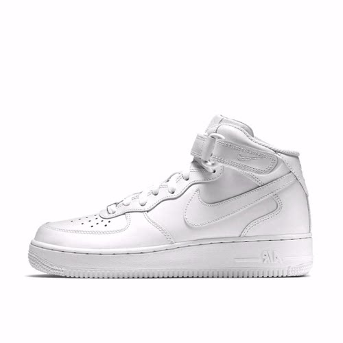 Nike Air Force 1 07 LE OG款 魔术贴 中帮 板鞋 女款 白色