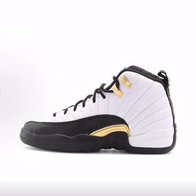 Jordan Air Jordan 12 Royalty 合成革高帮 儿童篮球鞋