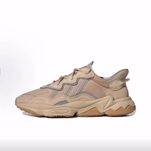 adidas originals Ozweego pale nude 低帮 生活休闲鞋 男女同款