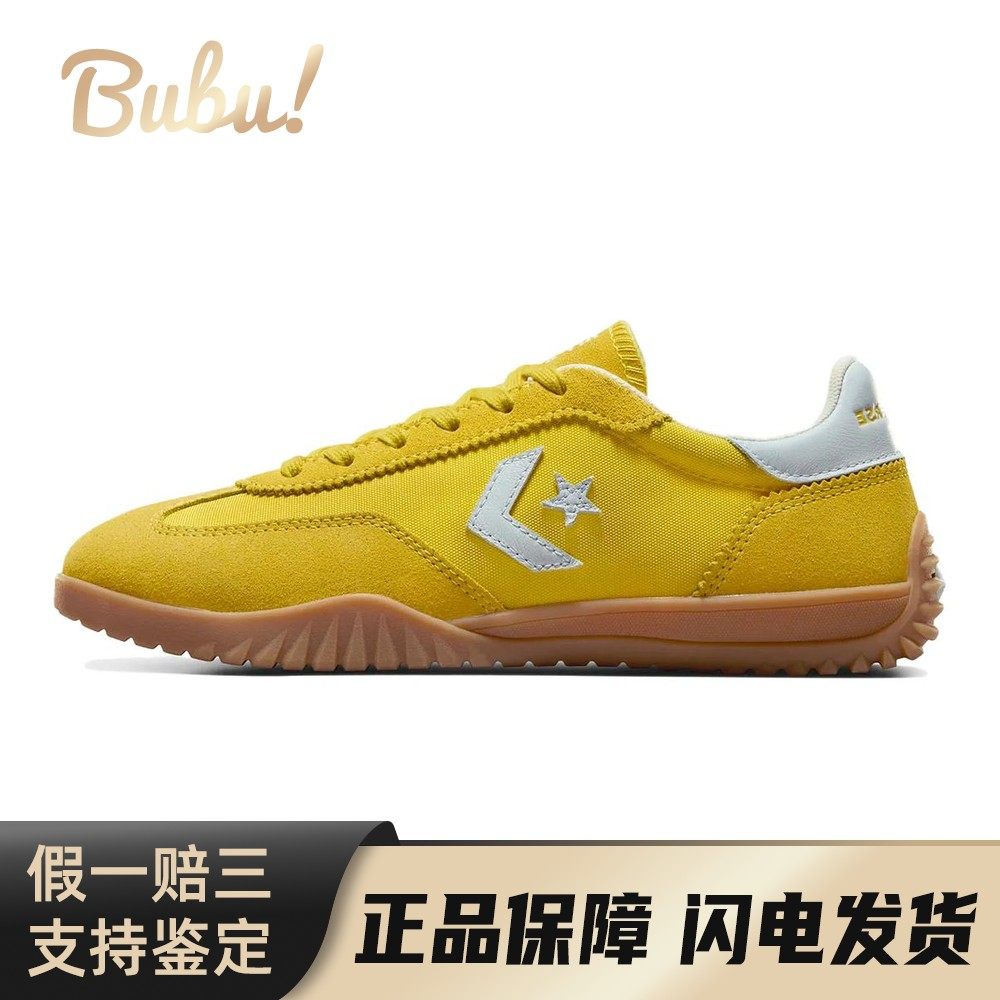 【布布】 Converse 生活休闲鞋 黄色 低帮 Run Star Trainer 舒适