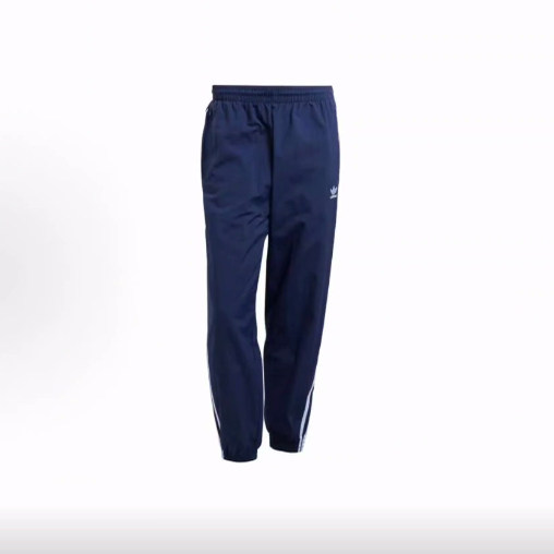 adidas originals Logo中腰束脚复古运动风休闲裤 男款