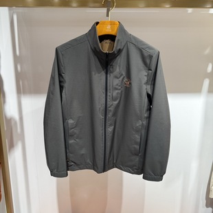 比华利保罗男装 双面穿立领夹克外套245316065专柜2890 秋冬款