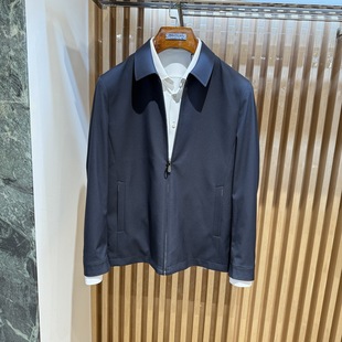 依文春夏款 25新款 翻领修身 版 商务夹克外套专柜1980 反季 经典 清仓