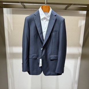 88ZXX8263502专柜5580 休闲绵羊毛西服套装 Satchi沙驰春款 标准男装