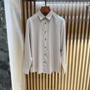 衬衫 休闲桑蚕丝长袖 88PJA3213001专柜2280 标准男装 Satchi沙驰春款